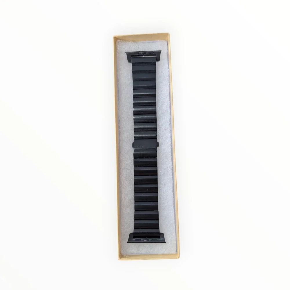 N3-B Nomad‎ - Metal Watch Band for Apple Watch 42mm and 44mm - Black